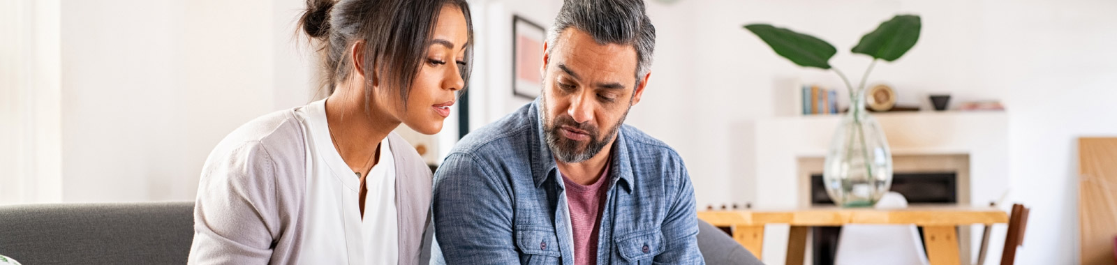 couple doing paperwork